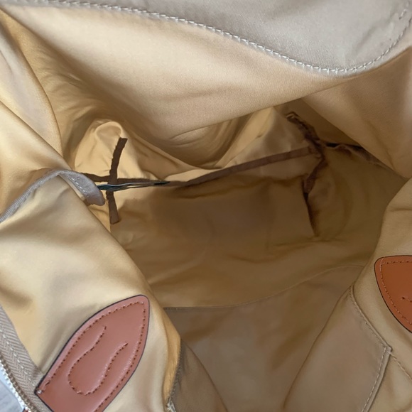 EUC Lauren Ralph Lauren Wooten Nylon and Leather Tote Bag - Picture 6 of 7